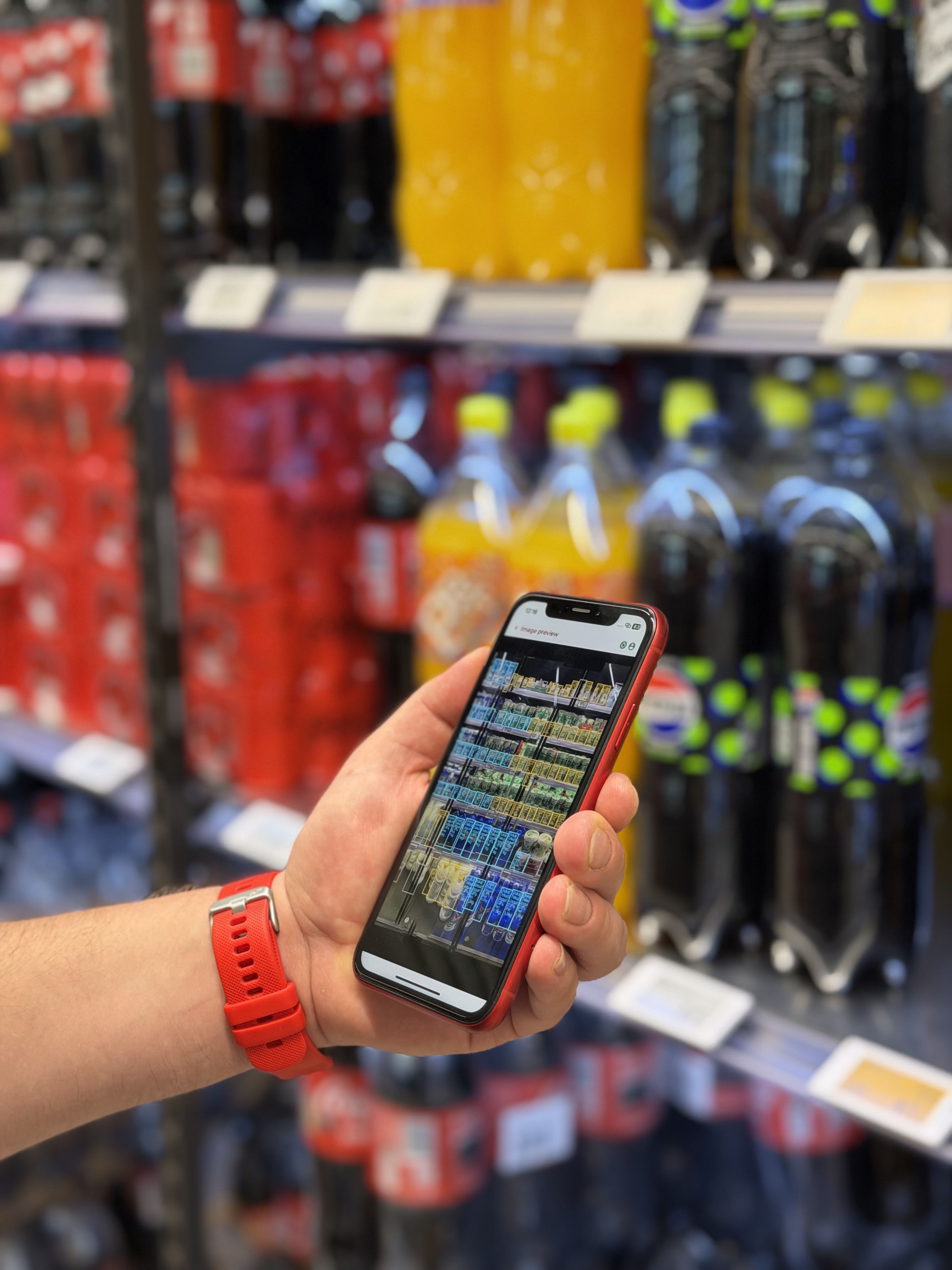 REDAI shelf recognition in a store